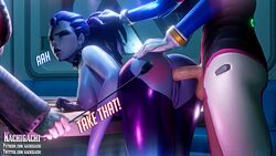 1futa 3d anal anal_penetration anal_sex ashe_(overwatch) ass balls bdsm d.va dickgirl domination erection exposed_ass exposed_breasts exposed_nipples exposed_pussy female femsub futa_on_female futadom futanari hair_pull intersex kachigachi lowres overwatch penis purple_hair purple_skin pussy spanking tight_anal tight_anus widowmaker rating:Explicit score:108 user:starboyjoe