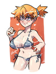 aged_up alternate_breast_size alternative_bust_size armpits bikini blue_eyes blush border breasts casual_bukkake cleavage clothing cum female female_only gerph hair heart heart-shaped_pupils high_resolution human_only kasumi_(pokemon) large_breasts nail_polish nintendo older orange_hair orange_nails poke_ball pokemon pokemon_(game) pokemon_rgby semen semen_on_body short_hair side-tie_bikini sideboob smile solo swimsuit symbol-shaped_pupils thigh_gap tomboy underboob video_game white_border rating:Questionable score:59 user:Misty_lover