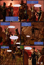 3d armor asian asian_female athletic athletic_female big_ass big_breasts blood_on_face cleavage comic comic_page dialogue edenian elbow_gloves english_text group hair_bun kitana liu_kang long_boots long_hair milk mortal_kombat mortal_kombat_11 mother_and_daughter page_5 page_number pelvic_curtain princess queen royalty shao_kahn ship shoulder_armor sindel smokescreen117 tarkatan tied_hair tribe white_hair wide_hips rating:Explicit score:7 user:ElianV