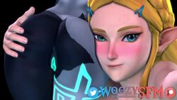 2girls 3d animated ass ass_focus ass_grab ass_worship blonde_hair blue_eyes breath_of_the_wild female female_only glowing_pussy hylian imp_midna large_ass midna multiple_girls nintendo no_sound pale_skin pointy_ears princess_zelda pussy spread_ass the_legend_of_zelda twili twilight_princess video woozysfm zelda_(breath_of_the_wild) rating:Explicit score:692 user:RatherNotSay