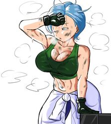 1girls breasts bulma_briefs dragon_ball dragon_ball_super female female_only fully_clothed musk musk_clouds musky pseudocel smell smelly solo steam steamy sweat sweatdrop sweating sweaty rating:Safe score:82 user:Rachel_Raven