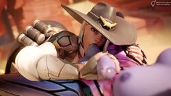 1girls 2futas 3d 3d_(artwork) ashe_(overwatch) ball_sucking balls futa_on_female futa_only futanari justfuta leaking_cum light-skinned_female outside overwatch pov pov_eye_contact seductive widowmaker rating:Explicit score:179 user:bg1776