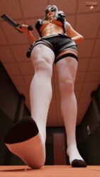 1girls 3d 3d_(artwork) abs big_breasts brown-tinted_eyewear dizzie_(fortnite) female female_only fortnite fortnite:_battle_royale stockings thick_thighs tinted_eyewear wotm8h8 rating:Explicit score:41 user:Huntea