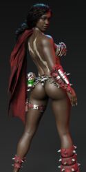 1girls 3d blopblopfish busty dark-skinned_female dark_skin female female_focus female_only hourglass_figure jacqui_briggs mortal_kombat mortal_kombat_11 nude nude_female nudity piercing pinup pinup_pose pose posing solo rating:Explicit score:73 user:rohald