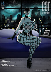 1girls alternate_breast_size batman_(series) belt big_ass big_breasts cat_ears catwoman curvaceous curvy dc dc_comics female female_only fishnets gigantic_breasts gloves gotham_girls green_eyes high_heels hourglass_figure huge_ass huge_breasts kogeikun large_areolae lingerie lipstick mask massive_ass massive_breasts puffy_nipples see-through selina_kyle solo thick_lips thick_thighs voluptuous voluptuous_female rating:Explicit score:102 user:Random890