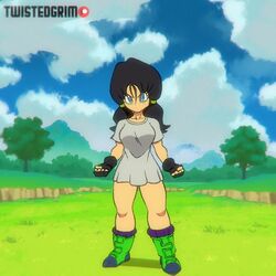 1girls 2d animated black_hair bottomless casual clothing dragon_ball dragon_ball_z exposed_breasts exposed_pussy female female_only footwear handwear human levitation milf mp4 no_bra no_panties no_sound pale_skin pigtails shirt_lift shirt_up solo tagme teenager twintails twistedgrim videl video wind wind_lift windy_dress rating:Explicit score:291 user:Bruno_charles