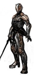  metal_gear metal_gear_(series) metal_gear_solid metal_gear_solid_4 nko raiden sword weapon  rating:safe score: user:bot