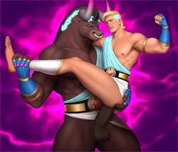 anal anthro asterius_(hades) bigger_penetrating_smaller drawnpr0n flex gay hades_(game) horns humansub interspecies male male_only minotaur muscular nose_piercing size_difference stand_and_carry_position theseus_(hades) video_games yaoi rating:Explicit score:36 user:Psy