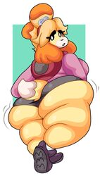 1girls animal_crossing anthro ass big_ass big_breasts big_butt canid canine dork_boi female furry huge_ass huge_butt isabelle_(animal_crossing) lewd_dorky nintendo shih_tzu solo tagme thick_thighs voluptuous wide_hips rating:Questionable score:41 user:Rapattack12