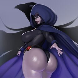 1girls alternate_breast_size ass ass_focus ass_up big_ass big_breasts big_butt bottom_heavy breasts bubble_ass bubble_butt cambion cloak clothing dat_ass dc dc_comics demon demon_girl fat_ass fat_butt female female_focus female_only forehead_jewel goth grey_skin huge_ass huge_butt large_ass large_breasts large_butt leotard lips looking_at_viewer looking_back nipple_bulge outerwear popogori purple_eyes purple_hair rachel_roth raven_(dc) short_hair side_view sideboob simple_background smooth_skin solo solo_female solo_focus superheroine teen_titans thick_ass thick_thighs wide_hips rating:Explicit score:286 user:justausername