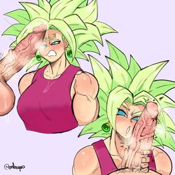 1boy 1girls anger_vein angry blush blushing clothed_female clothed_female_nude_male cock dragon_ball dragon_ball_super ear_piercing earrings embo female female_focus green_hair hand_on_penis huge_cock huge_penis imminent_oral imminent_sex kefla legendary_super_saiyan looking_at_viewer male/female male_pov muscular muscular_female musk musk_clouds musky musky_cock nude nude_male penis penis_out saiyan short_hair smell smelly smelly_cock steam steamy steamy_penis super_saiyan super_saiyan_2 sweat sweatdrop sweating sweaty sweaty_penis vein veins veiny_penis rating:Explicit score:372 user:Katsumaki