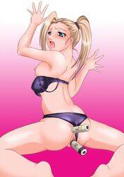 1girls 2dcg anal anal_insertion anal_sex black_bra black_panties bondage bra breasts censored dildo double_insertion double_penetration female female_only human ino_yamanaka ino_yamanaka(genin) insertion lingerie naruto nipples nude panties panties_aside scroll scroll_in_ass scroll_in_pussy scroll_inside solo strap_slip underwear underwear_only vaginal_insertion vaginal_penetration young rating:Explicit score:42 user:bot