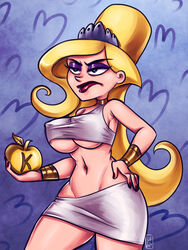 angry angry_sub athletic_female barely_clothed big_breasts blonde_hair breasts busty cartoon_network clothed defiant defiant_sub eris_(billy_and_mandy) female female_focus female_only goddess hourglass_figure lipstick skyearts solo tagme the_grim_adventures_of_billy_and_mandy thunder_thighs unhappy unhappy_female wide_hips rating:Explicit score:39 user:rohald