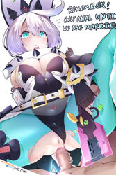 1boy 1girls anal anal_only anal_only_lifestyle anal_sex ass breasts clothed_female_nude_male cowgirl_position elphelt_valentine english_text female female_penetrated guilty_gear guilty_gear_xrd gun hotvr leotard leotard_aside penis pov pussy ripped_clothing sex text thick_thighs thighs uncensored rating:Explicit score:153 user:Bikuta69