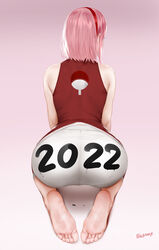 1girls 2022 alternate_version_available ass ass_focus back_view bare_arms bare_shoulders barefoot big_ass big_butt bob_cut boruto:_naruto_next_generations bubble_ass bubble_butt curvaceous curvy curvy_figure dat_ass easonx feet female female_focus female_only foot_fetish foot_focus hairband highres huge_ass jeans kneeling large_ass mature mature_female medium_hair milf naruto naruto_(series) new_year on_knees pale-skinned_female pale_skin pink_hair presenting_ass presenting_feet realistic sakura_haruno shoulder_length_hair shounen_jump sleeveless sleeveless_shirt soles solo solo_female solo_focus text tight_clothing tight_pants toes voluptuous white_jeans wide_hips rating:Explicit score:178 user:pennyken