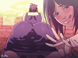 2girls animated ass attack_on_titan big_ass big_butt bouncing_ass bubble_ass bubble_butt butt clothing d-art dat_ass fat_ass female female_only gabi_braun gif huge_ass huge_butt large_ass loop penetration_gesture pieck_finger shingeki_no_kyojin thick thick_ass twerking wide_hips rating:Questionable score:600 user:dedc23