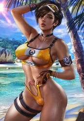 1futa 3rd_party_edit abs absurd_res ball_bulge balls balls_in_panties balls_under_clothes bare_shoulders beach big_breasts bikini bikini_bottom bikini_top blizzard_entertainment breasts brown_eyes brown_hair bulge choker clothed clothing dickgirl edit erect_penis erection eyewear_on_head fit fit_futanari freckles futa_only futanari gloves goggles goggles_on_head hand_on_head intersex logan_cure looking_at_viewer navel overwatch palm_tree panties panty_bulge penis penis_out sand sea short_hair slaaneshireptile small_clothes solo solo_female solo_focus standing summer sun thigh_strap thighs toned toned_female tracer tropical underboob underwear underwear_pull union_jack water wet wet_skin wide_hips rating:Explicit score:218 user:SlaaneshiReptile