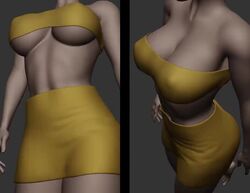 1girls 3d animated athletic athletic_female big_breasts bimbo bouncing_breasts breasts cleavage cloth_physics erect_nipples eyebrows eyelashes eyes female female_only fit fit_female hips hourglass_figure human kisxsfm large_breasts legs light-skinned_female light_skin lips nipple_bulge no_sound original original_character shiny shiny_skin short_hair skirt thick upper_body video voluptuous walk_cycle walking wide_hips work_in_progress rating:Explicit score:98 user:ShadowPain