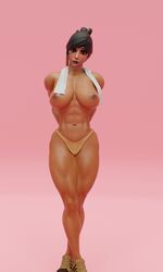 1girls 3d athletic blizzard_entertainment dark-skinned_female dark_skin egyptian fareeha_amari female female_only fit_female human nude overwatch pharah solo tanuking3d rating:Explicit score:52 user:Bleachbunny