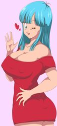 1girls big_breasts dragon_ball dragon_ball_z female female_only hazama_null maron nipple_bulge shounen_jump solo solo_female tagme rating:Explicit score:76 user:chill_penguin