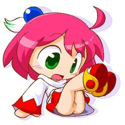 1:1 ass beige_skin blush chibi chocobo's_dungeon clothes color female female_only final_fantasy footwear green_eyes hair human open_eyes open_mouth pink_hair raised_legs robe shirma_magnolie shoes short_hair sitting solo vulva white_mage rating:Explicit score:6 user:bot