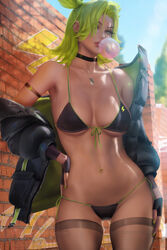 big_breasts hourglass_figure league_of_legends riot_games sakimichan thick_thighs zeri_(league_of_legends) rating:Explicit score:73 user:The_Realistic