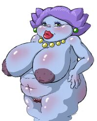  gotobeido madame_flurrie mario_(series) nintendo obese_female paper_mario straight_hair tagme  rating:explicit score: user:bot