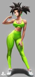 abs big_breasts cleavage dragon_ball dragon_ball_super elitenappa female female_only female_saiyan flexing kefla looking_at_viewer potara_earrings saiyan workout rating:Explicit score:262 user:moistlover