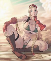 1girls arttoru athletic_female cammy_white female female_only huge_breasts human solo street_fighter thick_thighs rating:Questionable score:117 user:The_Realistic