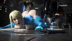 3d 3d_(artwork) big_ass big_breasts bimbo blonde_hair cock_ring cock_sleeve cum cum_on_floor english_text green_eyes holding_neck icedev metroid monster monster_cock monsters nintendo ripped_clothing samus_aran text white_skin zero_suit zero_suit_samus rating:Explicit score:63 user:acrylic_alloy