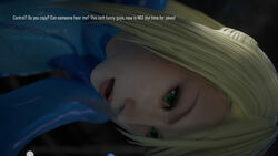 3d bent_over blonde_hair english_text green_eyes icedev metroid nintendo samus_aran shadow text white_skin zero_suit zero_suit_samus rating:Explicit score:23 user:acrylic_alloy