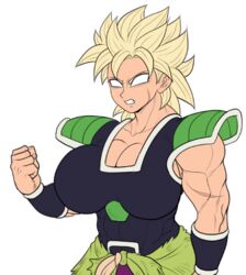 1girls big_breasts broly broly_(dragon_ball_super) detnox dragon_ball dragon_ball_super female female_only muscular muscular_female rule_63 scar solo super_saiyan rating:Questionable score:54 user:NikoNikoNill