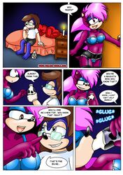 anthro comic female fur hedgehog mammal sonia_the_hedgehog sonic_(series) sonic_underground uncensored vanja rating:Explicit score:7 user:bot