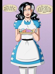 1girls alice_in_wonderland alice_liddell_(cosplay) batman_(series) black_hair breasts dc_comics donna_troy female_only femsub glowing glowing_eyes happy_trance hypnosis jervis_tetch large_breasts long_hair mad_hatter mad_hatter_(dc) mentioned_character mentioned_master mind_control polmanning slave smile stepfordization teen_titans text thighhighs western wonder_girl wonder_woman_(series) rating:Questionable score:53 user:Faerie_Butter