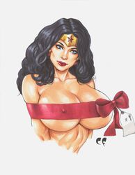 1girls big_breasts black_hair blue_eyes chris_foulkes covered_nipples curvaceous curvy curvy_body curvy_female curvy_figure dc dc_comics diana_prince female female_only hourglass_figure light-skinned_female light_skin massive_breasts solo solo_female tagme voluptuous wonder_woman wonder_woman_(series) rating:Explicit score:44 user:Crcole331