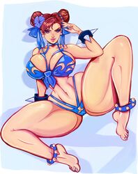 1girls big_breasts cameltoe capcom chun-li cleavage curvaceous curvy female female_only light-skinned_female street_fighter theartofmathew thick_thighs wide_hips rating:Explicit score:122 user:Tronitrus