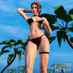 1girls 3d abs beach big_breasts bikini bikini_bottom bikini_pull bikini_top black_bikini black_bikini_bottom black_bikini_top blue_eyes breasts brown_hair fatterrocker female fit fit_female fortnite fortnite:_battle_royale haven_(fortnite) nipple_slip nipples pink_nipples sweat sweatdrop sweating tongue tongue_out wet wet_skin white_body white_skin rating:Explicit score:31 user:Fatterrocker