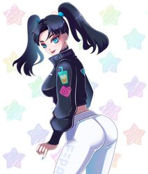 ass black_hair blue_eyes blue_fingernails first_porn_of_character fortnite fortnite:_battle_royale twintails urmomgiey white_skin zoe_clash_(fortnite) rating:Safe score:89 user:Itagahd