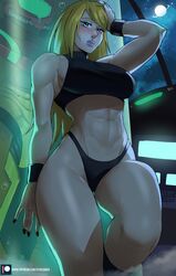 1girls abs big_breasts blonde_hair blush clothed_female echosaber female female_focus female_only highleg highleg_panties highres large_breasts long_hair mature mature_female metroid muscle muscles muscular muscular_female samus_aran solo solo_female solo_focus super_metroid tagme thick_thighs tomboy video_game_character video_game_franchise zero_suit rating:Questionable score:458 user:OneKinkyGuy