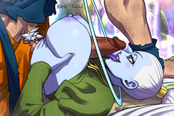 1boy 1girls absurd_res ambiguous_background angel angel_(dragon_ball) areolae artist_name between_breasts blue_skin blush breast_press breasts breasts_out_of_clothes clothing dragon_ball dragon_ball_super erect_nipples eyebrows eyelashes eyeliner female goku hi_res in_profile kamekuzu kameseru large_breasts large_penis licking licking_penis light_blush lips lipstick long_hair long_sleeves looking_up makeup male mastered_ultra_instinct naughty_face nipples nose on_back on_floor open_mouth oral paizuri ponytail puffy_areolae puffy_sleeves purple_areolae purple_eyes purple_lips purple_lipstick seductive_eyes seductive_mouth shirt smile son_goku straight tied_hair tongue tongue_out ultra_instinct universe_6/universe_7 vados white_hair rating:Explicit score:299 user:WatchTheLanguage