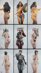 3d 3girls ass athletic athletic_female batman_(series) big_ass big_breasts bottom_heavy breasts bust busty catwoman chest cleavage clown_girl curvaceous curvy curvy_figure dc_comics dezmall diana_prince dr._harleen_quinzel eyebrows eyelashes eyes female female_focus fit fit_female hair harley_quinn hips hourglass_figure huge_ass huge_breasts human justice_league large_ass large_breasts legs light-skinned_female light_skin lips mature mature_female multiple_girls selina_kyle slim_waist thick thick_hips thick_legs thick_thighs thief thighs top_heavy top_heavy_breasts villain villainess voluptuous voluptuous_female waist wide_hips wonder_woman wonder_woman_(series) rating:Explicit score:108 user:SILV3RBACK