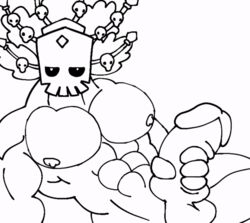  animated anthro barazoku big_blue_bubble big_pecs big_penis bone boodoo boodoolover ejaculation genitals male male/male monster muscular muscular_male my_singing_monsters pecs penis short_playtime skeleton solo  rating:explicit score: user:bot