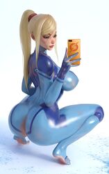 1girls 2022 ass barefoot big_ass big_breasts bimbo blonde_hair blue_eyes bodypaint breasts dat_ass feet female female_only hair holding_object human large_breasts light-skinned_female light_skin metroid nintendo nude nude_female painted_clothes phone ponytail popogori samus_aran selfie solo solo_female squatting thick_thighs rating:Explicit score:472 user:Humbl3_L0ner