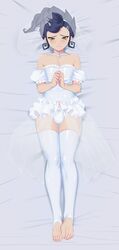 bare_shoulders blush blushing bride bulge cute dark_hair femboy feminine_male girly hips hourglass_figure human inazuma_eleven inazuma_eleven_(series) inazuma_eleven_go kyosuke_tsurugi leggings male_only malesub nennanennanenna petite sissy skinny smaller_male stockings teen teenager thick_thighs thigh_highs trap trap_bride tsurugi_kyousuke wedding_dress young rating:Explicit score:337 user:Rocoloco