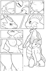  blaziken nintendo pokemon quickdraw swampert  rating:explicit score: user:bot