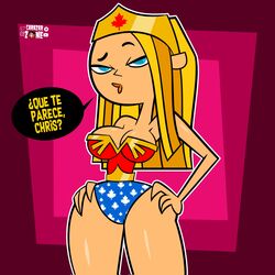 blaineley_(tdi) busty carazar_zone cleavage corset cosplay dc dc_comics female female_focus female_only hourglass_figure tagme total_drama_island wide_hips wonder_woman_(cosplay) wonder_woman_(series) rating:Explicit score:34 user:droid377