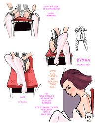 1girls blush brainwashing breast_expansion bride brown_hair bulge closed_eyes comic corset crossdressing crying feminization gender_transformation gloves hair_growth hand_on_penis hand_on_pussy identity_death makeup male_to_female memory_alteration mind_control mtf_transformation otsoe2 panties penis_shrinking penis_under_panties rule_63 short_hair shrinking stockings transformation rating:Explicit score:27 user:Hypnomaid