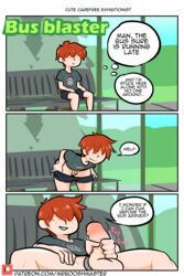 1boy bottomless casual cock_ring comic comic_page exhibitionism femboy hair_over_eyes human male manual masturbation mrbooshmaster pale_skin public red_hair robin_(mrbooshmaster) solo solo_focus solo_male rating:Explicit score:181 user:WhyDoIDoTheseThings