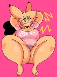 anthro anthrofied big_breasts clothed clothing cosplay_pikachu dork_boi female fur furry furry_only lewd_dorky looking_at_viewer nintendo penny_thunder pikachu pokémon_(species) pokemon tagme tail thick_thighs wide_hips rating:Questionable score:38 user:Rapattack12