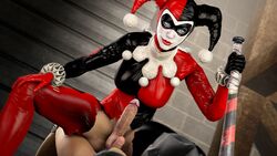 2futas 3d balls barbara_gordon baseball_bat batgirl batgirl_(arkham_knight) batman:_arkham_knight batman_(series) bottomless breasts crotchless curvy dc dentol erection full-package_futanari futa_on_futa futanari harley_quinn harley_quinn_(arkham) harley_quinn_(arkham_knight) harley_quinn_(classic) intersex large_breasts multiple_futa no_panties penis penis_out sex_toy source_filmmaker spread_legs torn_clothes rating:Explicit score:21 user:justausername